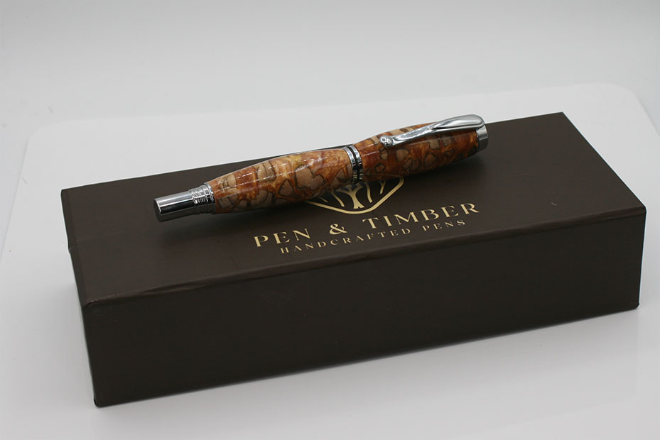 Golden Cholla Jr. George Fountain Pen with Gold Accents - Image 2