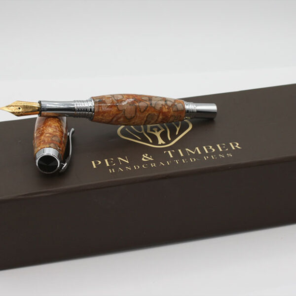 Golden Cholla Jr. George Fountain Pen with Gold Accents