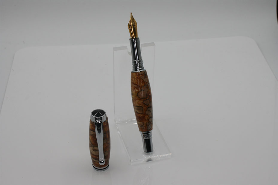Golden Cholla Jr. George Fountain Pen with Gold Accents - Image 3
